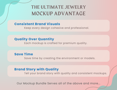 Pack of 24+ Ring Mockup to Visualize your Rings on High-Resolution Women’s Hand with sharp and realistic skin textures for Brand Visuals